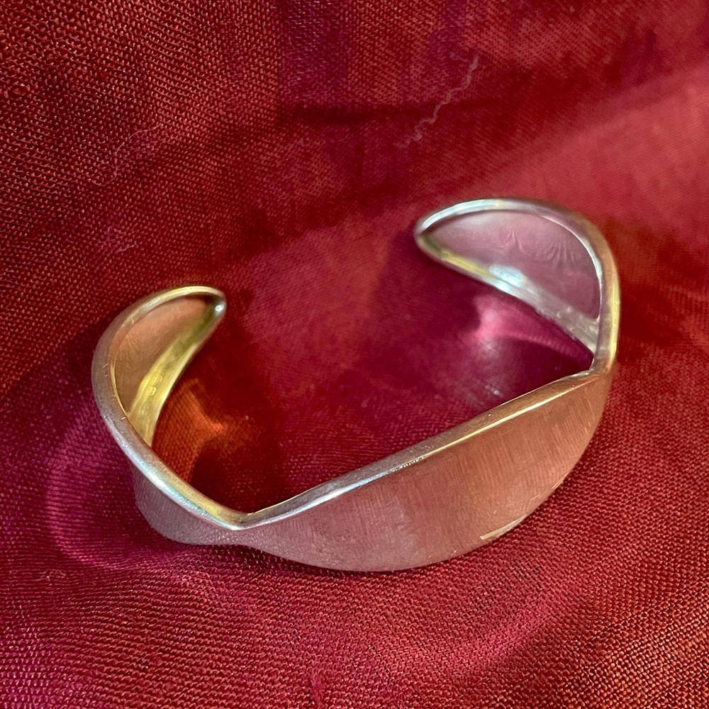 Heavy Sterling cuff bracelet